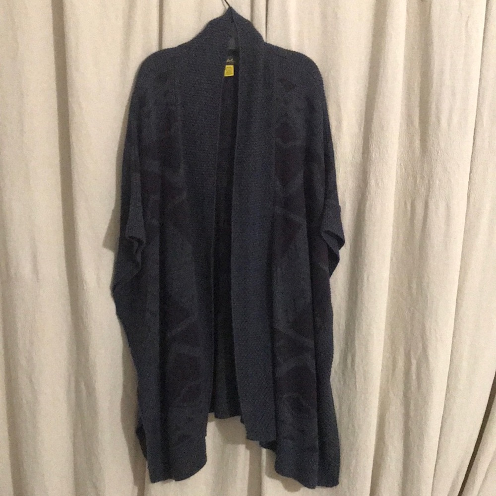 Heavy ikat patterned cardigan from Cabela’s